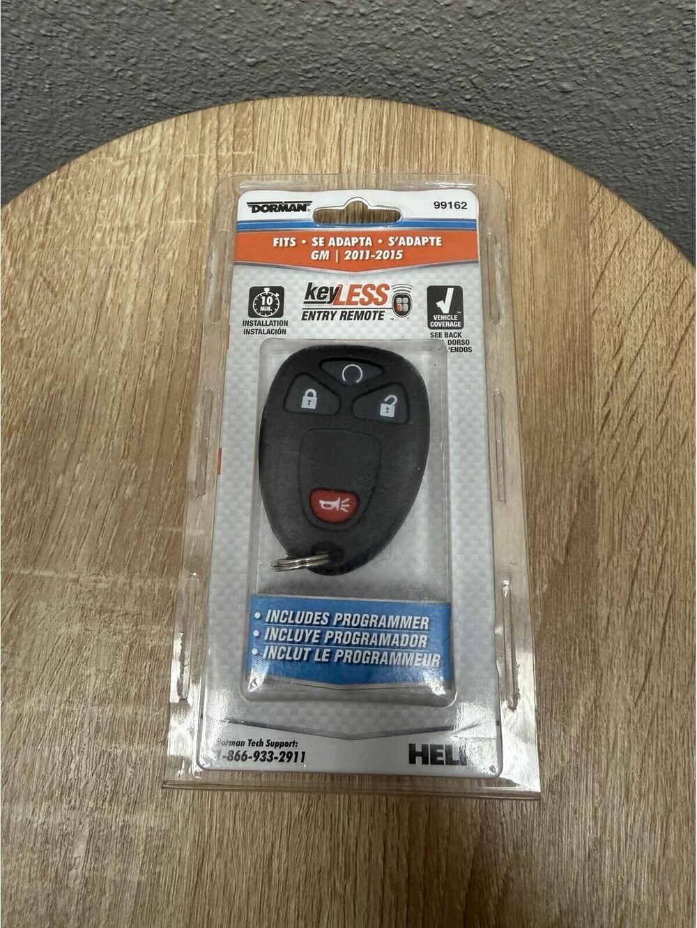 Dorman 99162 Keyless Entry Remote Fob with OBD Programmer for GM GMC 2011-2015